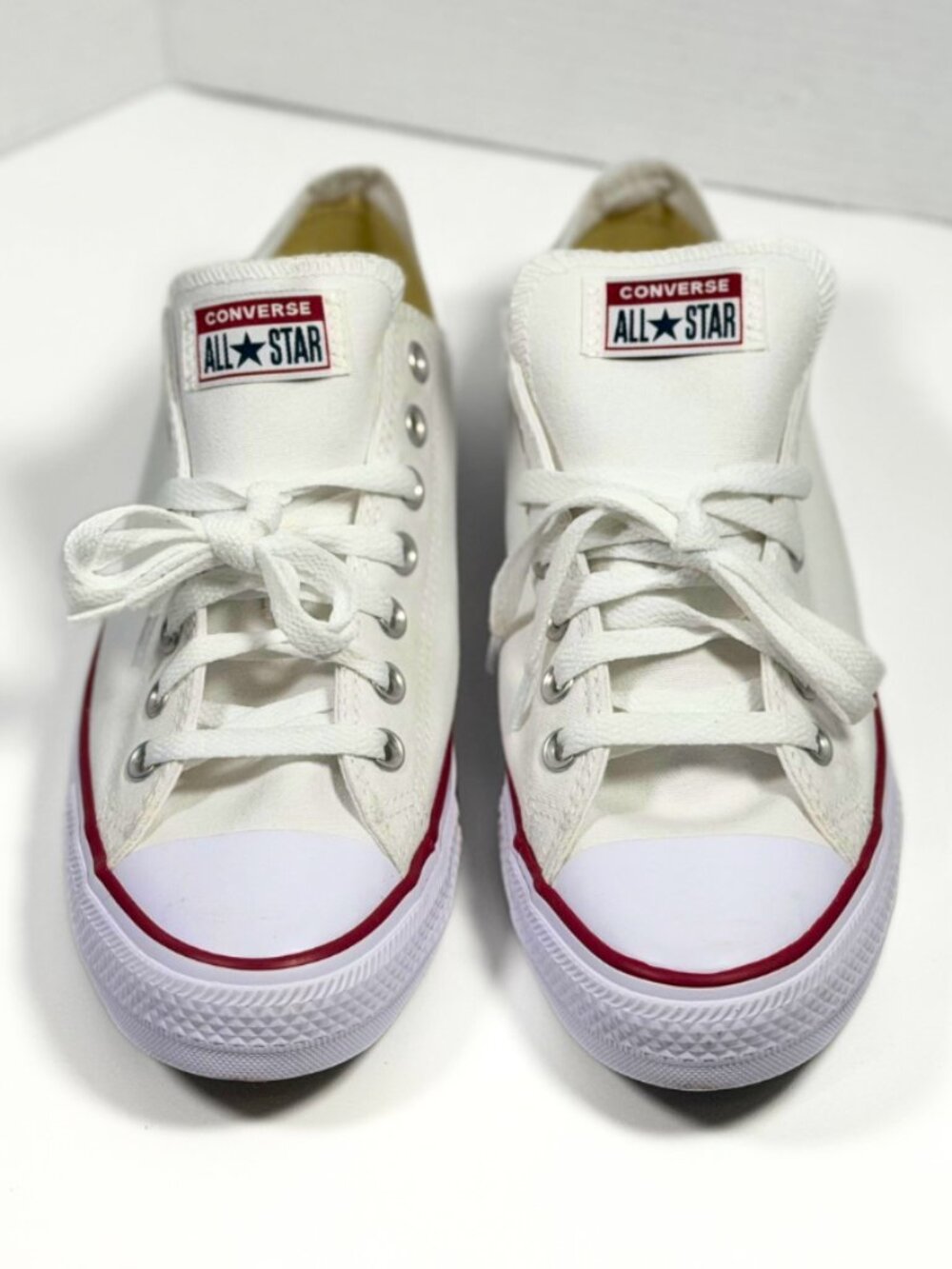 Converse Chuck Taylor All Star Low Optical White M7652 Unisex Mens 9.5 W 11.5